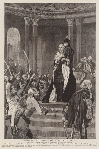 Moriamur pro rege nostro Maria Theresia door Laslett John Pott